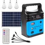Portable Solar Power Station with Panels and Outlets