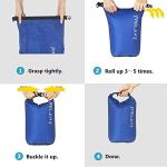 Frelaxy Pack of 5 Lightweight Dry Bags