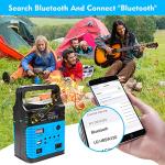 Portable Solar Power Station with Panels and Outlets