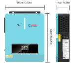 3600W Pure Sine Wave Solar Inverter with MPPT