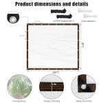 8x10ft Heavy Duty Clear Tarps - 2 Pack