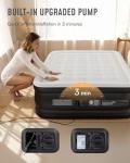 Airefina 18" Queen Air Mattress with Pump