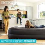 Intex Dura-Beam Standard Single Air Bed with Pillow