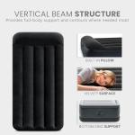 Intex Dura-Beam Standard Single Air Bed with Pillow