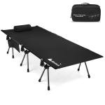 Gonex Extra Wide Camping Cot with Leg Extenders