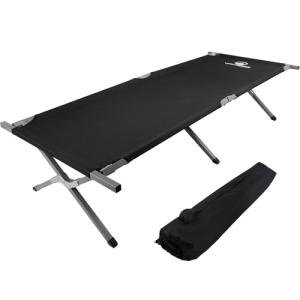 Portable Folding Camping Cot with Steel Frame