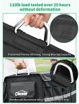 Large Waterproof Trunk Organizer with Compartments - Black