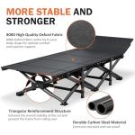 ATORPOK Portable Camping Cot for Comfortable Sleep
