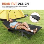 ATORPOK Portable Camping Cot for Comfortable Sleep