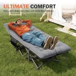 ATORPOK Portable Camping Cot for Comfortable Sleep