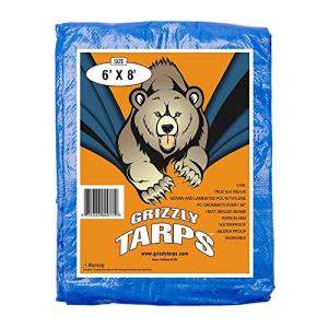 B-Air Grizzly 6' x 8' Heavy-Duty Waterproof Tarp
