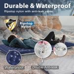 TrekoLOGY Ultra-Light Camping Sleeping Pad, 7.2 R-Value