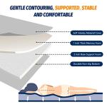 Memory Foam Camping Mattress Pad - Portable and Comfortable