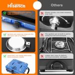 Hisencn Portable 2-Burner Camping Stove Set