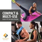 OlimpiaFit Microfiber Towel Set - Quick Dry, Compact