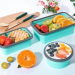8-Pack Collapsible Silicone Food Storage Containers