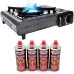 GasOne Portable Butane Camping Stove with Case