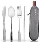 Portable Stainless Steel Travel Utensils Set