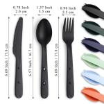 Portable Travel Utensils Set for Camping and Picnics