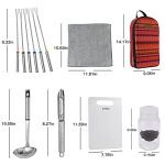 Portable Camping Cooking Utensils Set with Bag