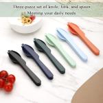 Portable Travel Utensils Set for Camping and Picnics