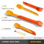 UCO 2-Piece Spork Utensil Set for Camping