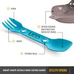 UCO 4-Pack 3-in-1 Spork Utensils