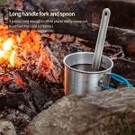 TiTo Titanium Spork and Spoon for Camping