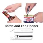 4-in-1 Portable Stainless Steel Camping Cutlery Set