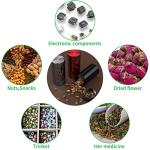 TecQach 3-Pack Portable Airtight Storage Jars