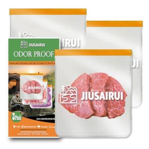 JIUSAIRUI Bear Proof Bags for Backpacking - 3 Pack