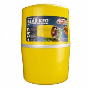 Counter Assault Bear Keg Food Storage - Yellow