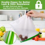 Odor Proof Reusable Storage Bags for Camping