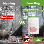Reusable Odor-Proof Bear Bags for Camping 5-Pack