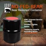 Bear-Resistant Food Canister for Camping and Hiking