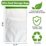 Reusable Odor-Proof Bear Bags for Camping 5-Pack