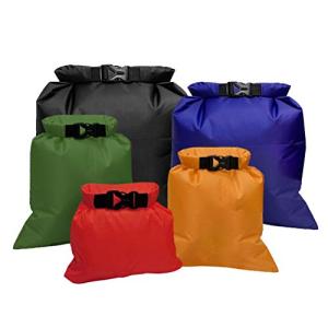 5-Pack Waterproof Dry Bags for Outdoor Adventures