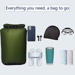 5 Pack Waterproof Dry Bags for Camping and Kayaking