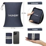 MissBoy 2 Pack Washable Travel Laundry Bags