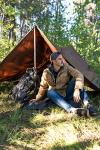 Stansport 8' x 10' Light-Duty Brown Tarp