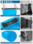 HEETA 5L Waterproof Dry Bag Backpack - Blue
