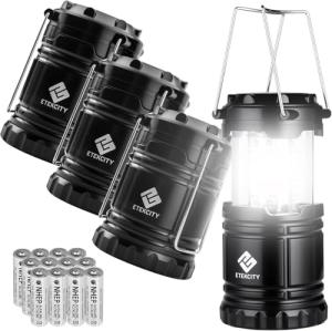 Etekcity Camping Lanterns - 4-Pack LED Emergency Lights