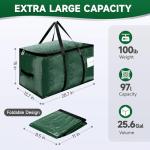 8-Pack Heavy Duty Green Moving Bags with Zippers