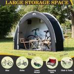 Portable Outdoor Bike Storage Shed Tent