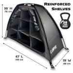 Tent and RV Camping Organizer with 9 Shelves