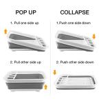 Collapsible Dish Drying Rack for Camping Trips