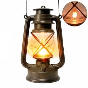 Yinfidee Retro LED Lantern with Dancing Flame