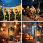 Yinfidee Retro LED Lantern with Dancing Flame