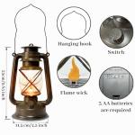 Yinfidee Retro LED Lantern with Dancing Flame