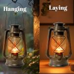 Yinfidee Retro LED Lantern with Dancing Flame